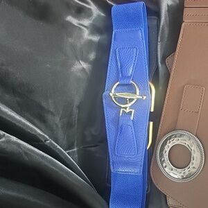 NWT Blue "Wonderland" Belt